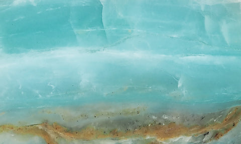 Peruvian Blue Opal Slab  298