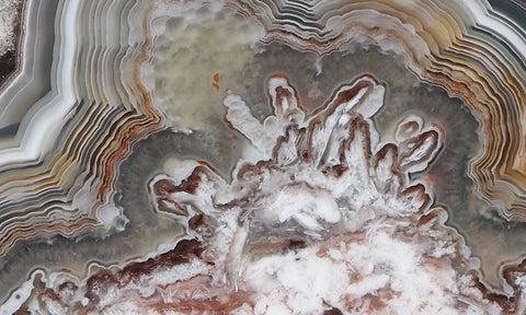 Laguna Lace Agate Rock Slab 491