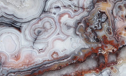 Laguna Lace Agate Rock Slab 495