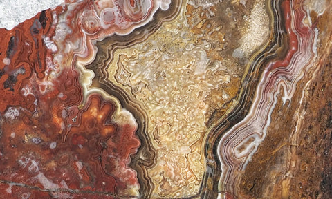 Mexican Crazy Lace Agate Rock Slab 479