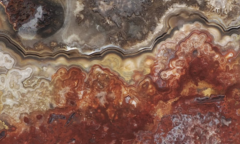 Mexican Crazy Lace Agate Rock Slab 486