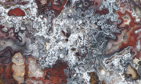Mexican Crazy Lace Agate Rock Slab 481