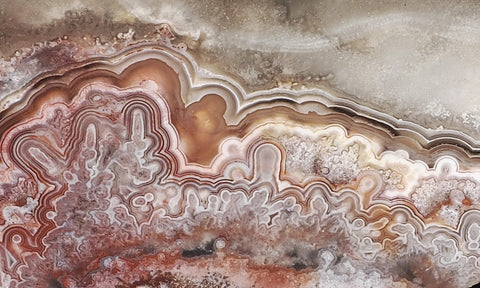 Mexican Crazy Lace Agate Rock Slab 477