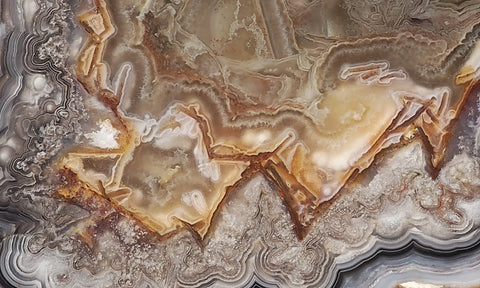 Laguna Lace Agate Rock Slab 447