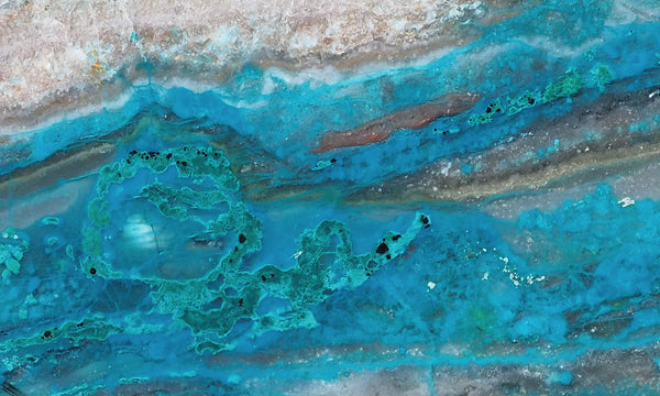 Chrysocolla Rock Slab 490 – DD Rocks