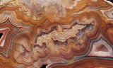 Mexican Crazy Lace Agate Rock slab 0107