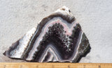 Amethyst Lace Agate Slab 186