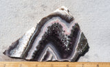 Amethyst Lace Agate Slab 186