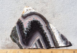 Amethyst Lace Agate Slab 185