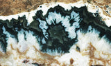 Forest Green Plume Agate Slab 99