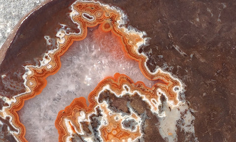 Dryhead Agate Rock Slab 96