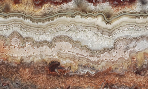 Laguna Lace Agate Rock Slab 431