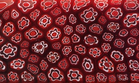 Millefiori Glass Slab 96