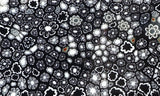 Millefiori Glass Slab 91