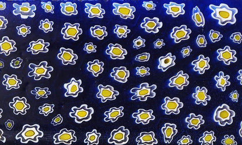 Millefiori Glass Slab 98