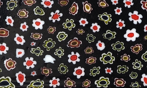 Millefiori Glass Slab 99