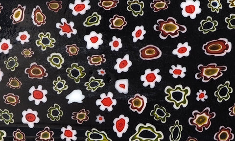 Millefiori Glass Slab 95