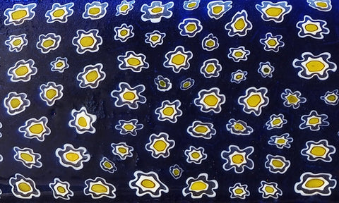 Millefiori Glass Slab 94
