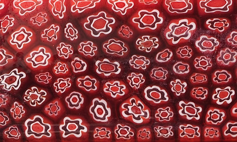 Millefiori Glass Slab 87