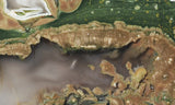 Rainforest Jasper Rock Slab 76