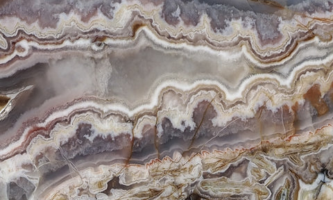 Sunrise Plume Agate Slab 94