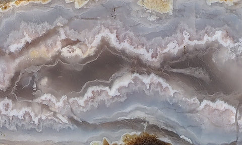 Sunrise Plume Agate Slab 96