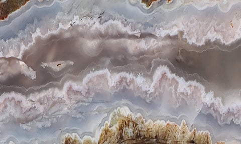 Sunrise Plume Agate Slab 95