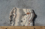 Mexican Crazy Lace Agate Rock Slab 418