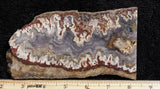 Blue Moon Plume Agate Slab 489