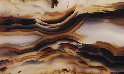 Montana Agate Rock Slab 205