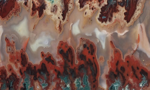 Idaho Sunset Jasper Rock Slab 95