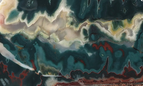 Idaho Sunset Jasper Rock Slab 91