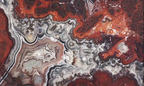 Mexican Crazy Lace Agate Rock Slab 432