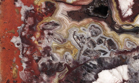 Mexican Crazy Lace Agate Rock Slab 435