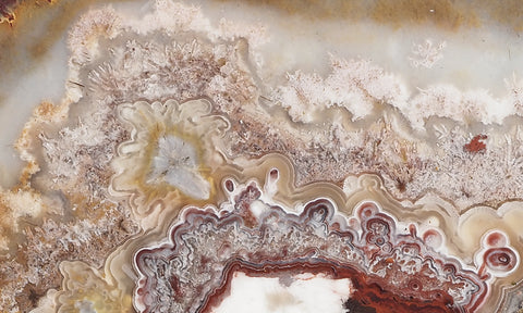 Mexican Crazy Lace Agate Rock Slab 425
