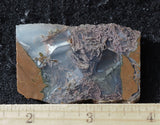 Priday Plume Agate  Rock Slab 22