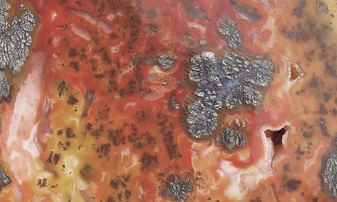 Red Marcasite Slab 389
