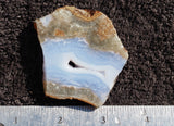 Blue Lace Agate Rock Slab 497