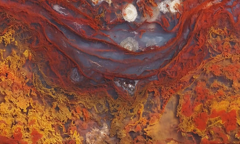 Mexican Moss Agate Rock Slab 282
