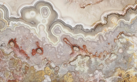 Mexican Crazy Lace Agate Rock Slab 426
