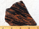 Mahogony Obsidian Slab 89