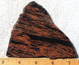 Mahogony Obsidian Slab 88