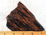 Mahogony Obsidian Slab 91