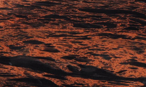 Mahogony Obsidian Slab 96