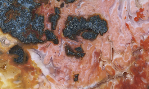 Red Marcasite Slab 464