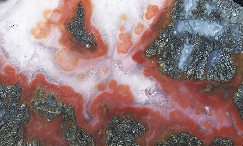 Red Marcasite Slab 386