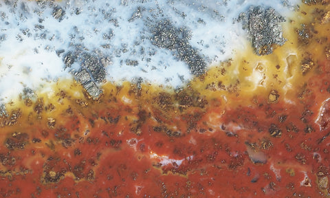 Red Marcasite Slab 396