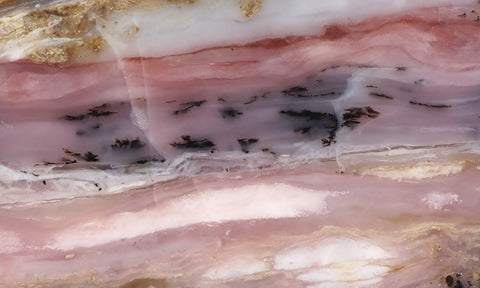 Peruvian Pink Opal Slab 264