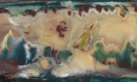 Idaho Sunset Jasper Rock Slab 94