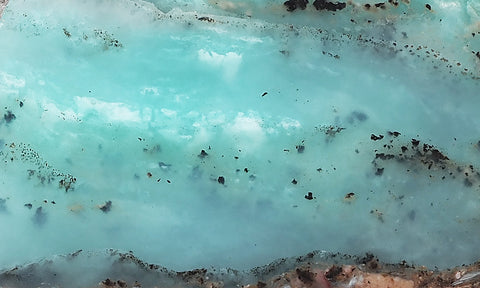 Peruvian Blue Opal Slab  248